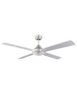 Tempo Plus 48" AC Ceiling Fan Brushed Chrome -22270/13