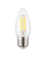 Filament Candle Clear 4W LED E27 Dimmable / Warm White 206435