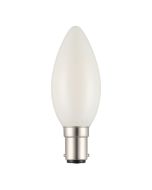 Filament Candle Frosted  4W LED B15 Dimmable / Cool White 206449