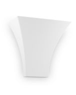 Belfiore Funnel 240V G9 Raw Ceramic Wall Uplight - 11074	