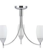 MEGARA 3-Light Close to Ceiling Pendant Brilliant