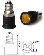 E10 TO E14 ADAPTOR 240V eddison screw