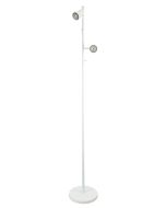 DAXAM LED TWIN FLOOR LAMP WHITE