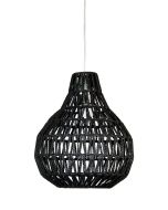 COOPER 30 BLACK PENDANT SHADE ONLY E27