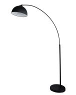 DOME ARC FLOOR LAMP MATT BLACK