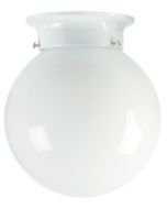 20CM JETBALL BATTEN FIX OPAL / WHITE