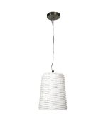 Moreton 1 Light Pendant White - OL64512WH