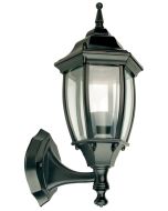 HIGHGATE UP EXT WALL LIGHT BLACK