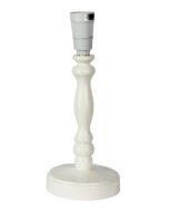 ROSALIE 27 TABLE LAMP BASE ONLY WHITE