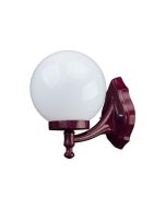 Siena 20cm Sphere Wall Bracket Light Burgundy - 15520	