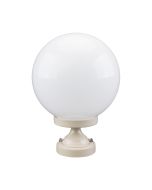 Siena 25cm Sphere CTC Pillar Mount Light Beige - 15542	