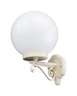 Siena 25cm Sphere Wall Light Beige - 15572