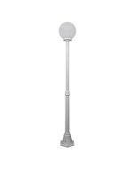 Siena 25cm Sphere Medium Post Light White - 15595	