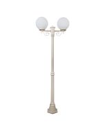 Siena Twin 25cm Spheres Medium Post Light Beige - 15650	