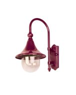 Monaco Downward Wall Light Burgundy - 15808