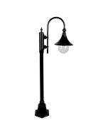 Monaco Single Head Short Post Light Black - 15819	