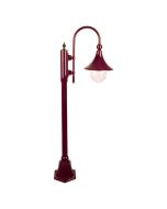 Monaco Single Head Short Post Light Burgundy - 15820	