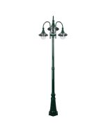 Monaco Triple Head Tall Post Light Green - 15857	