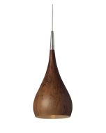 BURL WOOD BELL SHAPE ZARA2 Cla Lighting