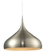 SATIN NICKEL DOME SHAPE ZARA8 Cla Lighting