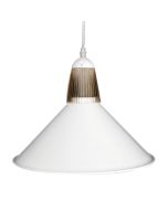 DRAKE LED INDUSTRIAL PENDANT 20W 900LM 4200K-WHITE 18138/05 BRILLIANT LIGHTING