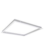 Panel Frame Square Recessed Satin White - 19327