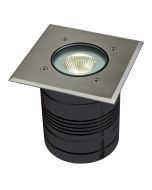 MODULA-SQUARE 24V 9W LED Inground Light - Aluminium Finish / Warm White LED - 19422	