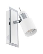 Davida Single 5W LED Adjustable Spotlight White-Chrome / Neutral White - 201995