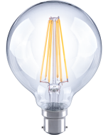 CROMPTON LED 7W G95 SPHERICAL FILAMENT B22 2700K GLOBE NON DIMMABLE