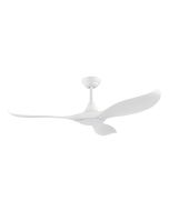 Noosa 52" 18 Watt Dimmable LED DC Ceiling Fan Matt White / Tri-Colour - 202971