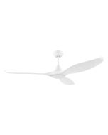 Noosa 60" 18 Watt Dimmable LED DC Ceiling Fan Matt White / Tri-Colour - 202973