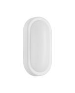 BURLEIGH EXT W/L 12W LED TRI-COL WHT OVAL  204404