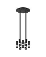 BERNABETA PENDANT LIGHT 10X5W LED 4000K BLK ROUND  205311