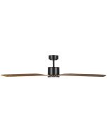  ILUKA 60 DC FAN 18W LED TRI-COL BLK/WOOD  20538115