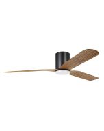  ILUKA 60 DC FAN 18W LED TRI-COL BLK/WOOD HUGGE  20538515