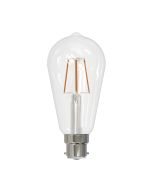 Filament ST64 Clear 5W LED B22 Dimmable / Warm White 205423