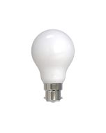 LED Filament Globe A60 Opal 9W LED Cool White 5000k-Bayonet Cap B22