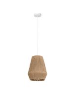 ALDERNEY PENDANT LIGHT 1X40W E27 NATURAL 206048