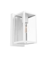 BUDRONE EXTERIOR WALL LIGHT 1X40W WHITE 206122N