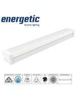 Energetic Stellar 21/42W Tri-colour LED Batten CCT 4000K/5000K/6500K - 211001