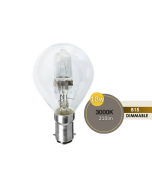 FANCY ROUND 18W SBC CLEAR HALOGEN LUS30212