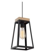 LANTERNA E27 BLACK Pendant light CLA LIGHTING