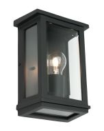 MADRID 1 LIGHT WALL LIGHT SMALL BLACK (MAD1ESMBLK) COUGAR LIGHTING