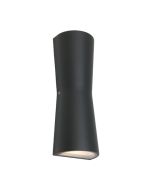 GRAZ 2 LIGHT EXTERIOR WALL LIGHT (GRAZ2ECHA) CHARCOAL COUGAR LIGHTING