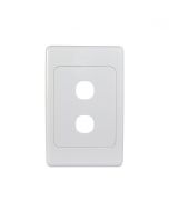 Cougar Blank Switch Plate Vertical 2 Gang (COSWPV2G) GSM