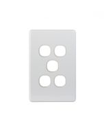 Puma Switch Plate Vertical 5 Gang (PUSWPV5G) GSM