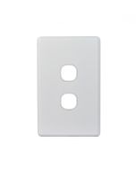 Cheetah Switch Plate Vertical 2 Gang (CHSWPV2G) GSM