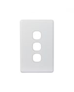 Cheetah Switch Plate Vertical 3 Gang (CHSWPV3G) GSM