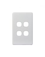 Cheetah Switch Plate Vertical 4 Gang (CHSWPV4G) GSM