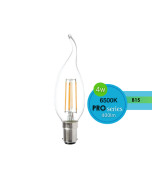 CANDLE CLEAR 4W B15 DIMMABLE 6500K FLAME LUS20253